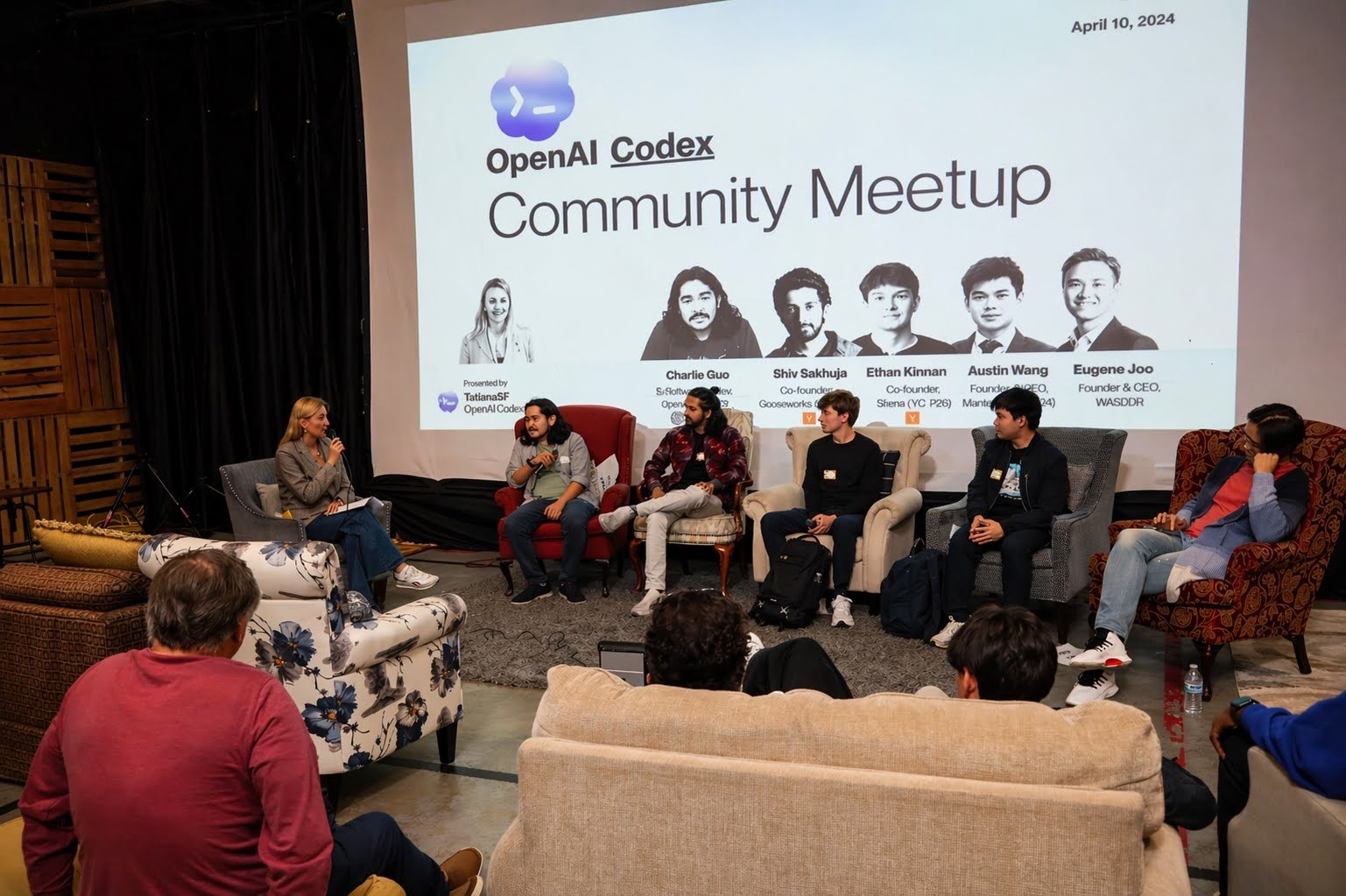 A photo from the Codex Community Meetup event in San Francisco.